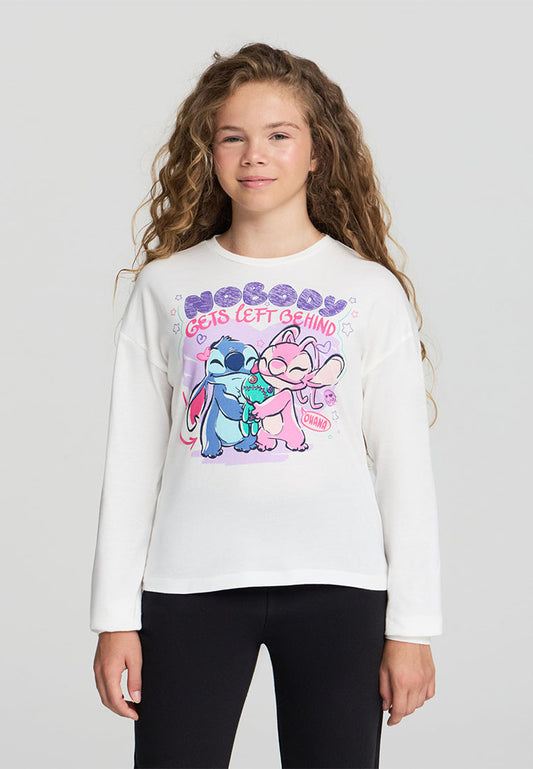 Kids Girls Long-sleeved T-shirt