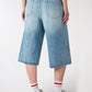 Women's Knee-Length Wide Five Pocket Shorts
