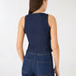 Women's Heritage Denim Waistcoat