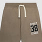 Long tracksuit trousers with lettering print for Boys