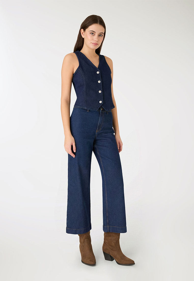 Women's Heritage Denim Waistcoat