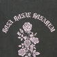 Men's Pink Gothic Rose Print Streetwear Shirt