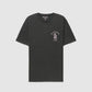 Men's Pink Gothic Rose Print Streetwear Shirt