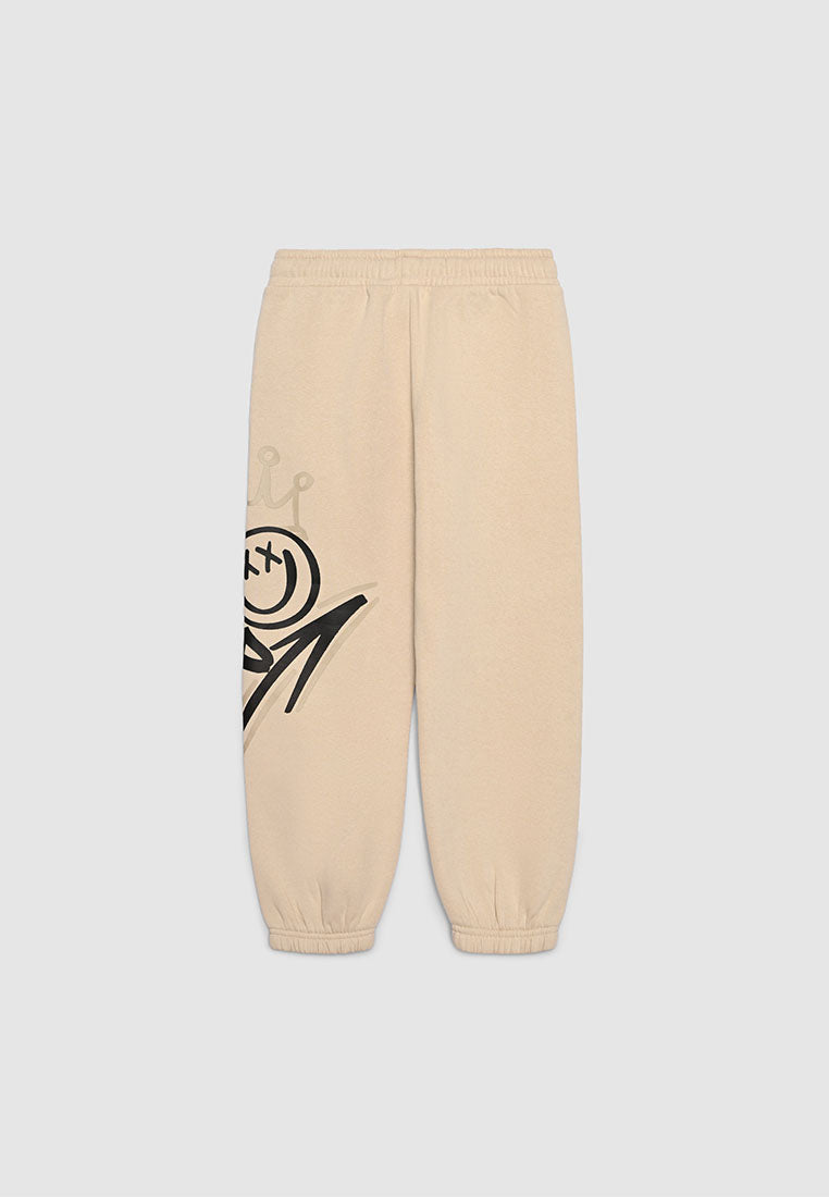 Long tracksuit trousers with graffiti print for Boys