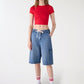 Women's Large Pockets Cargo Shorts