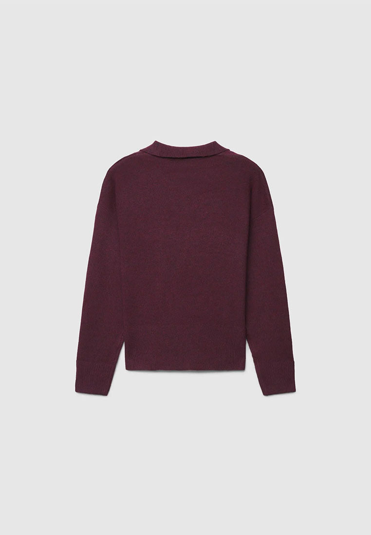 Women's Polo Neck Sweater