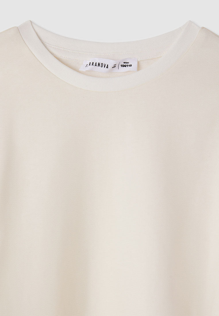 Kids Girls Short-sleeved T-shirt