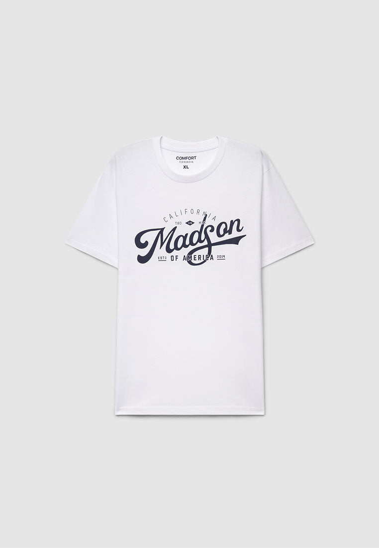 Men's California Madison Varsity Script Tee