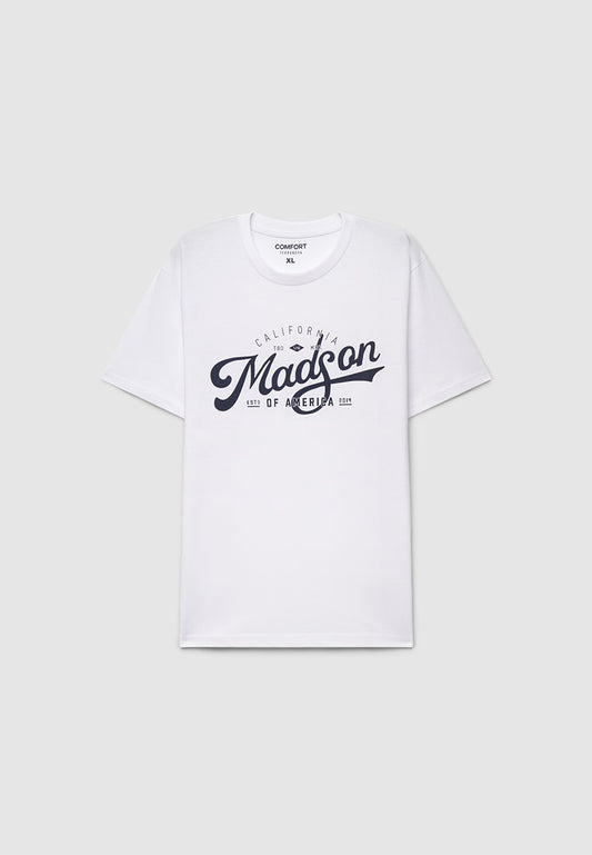Men's California Madison Varsity Script Tee