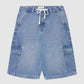 Women's Large Pockets Cargo Shorts