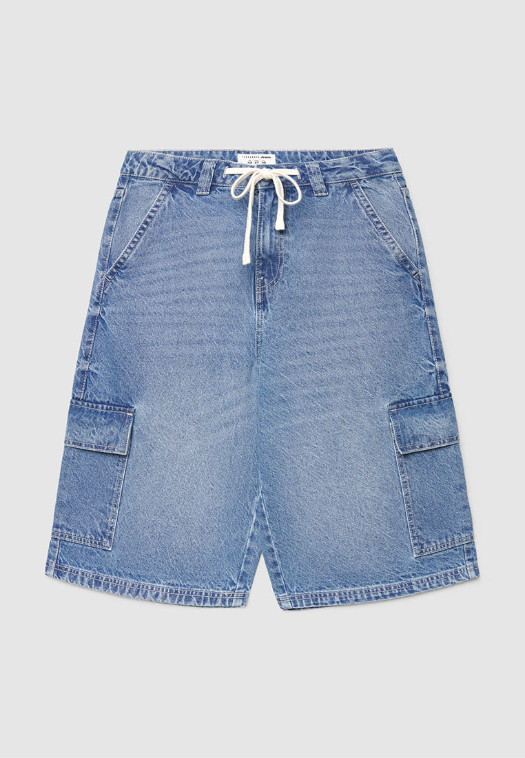 Women's Large Pockets Cargo Shorts