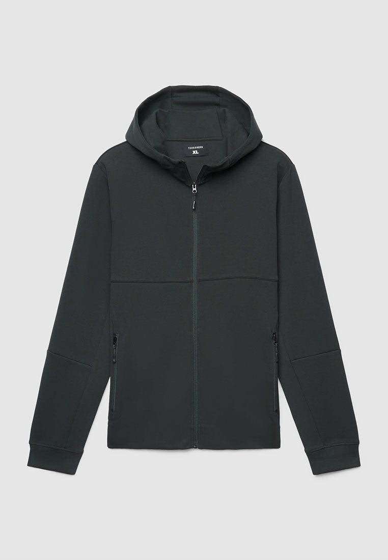 Technical Zip-Up Hoodie Sweatshirt
