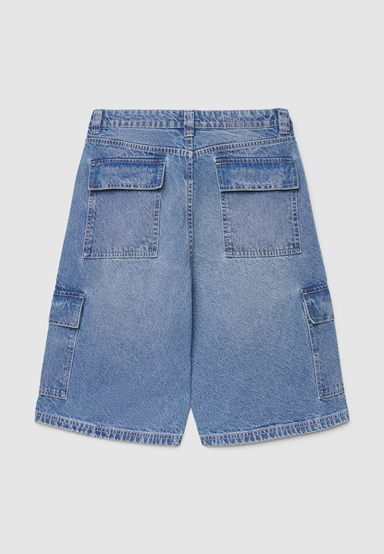 Women's Large Pockets Cargo Shorts