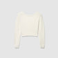 Women's V-neck Cropped Top
