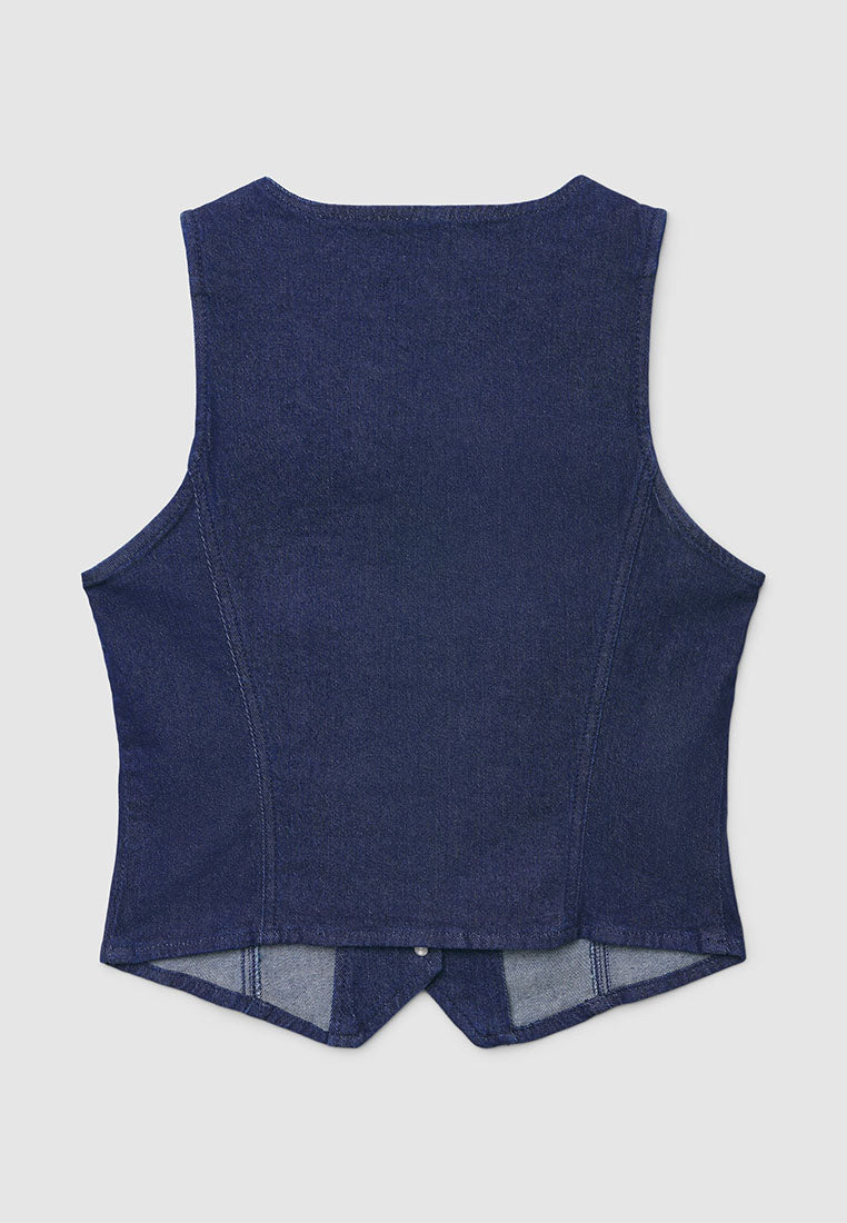 Women's Heritage Denim Waistcoat