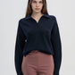 Women's Polo Neck Sweater