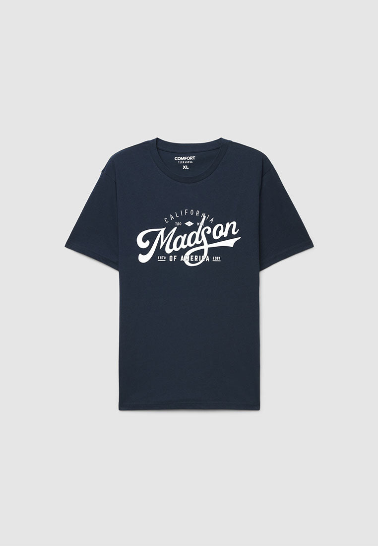Men's California Madison Varsity Script Tee