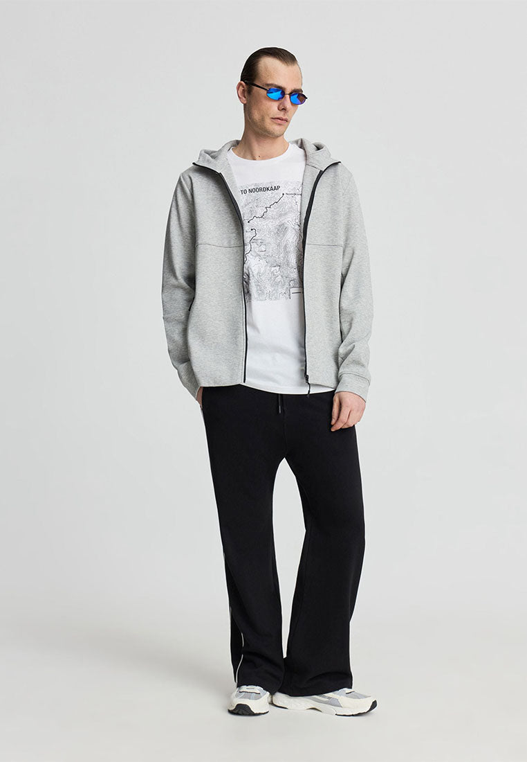 Technical Zip-Up Hoodie Sweatshirt