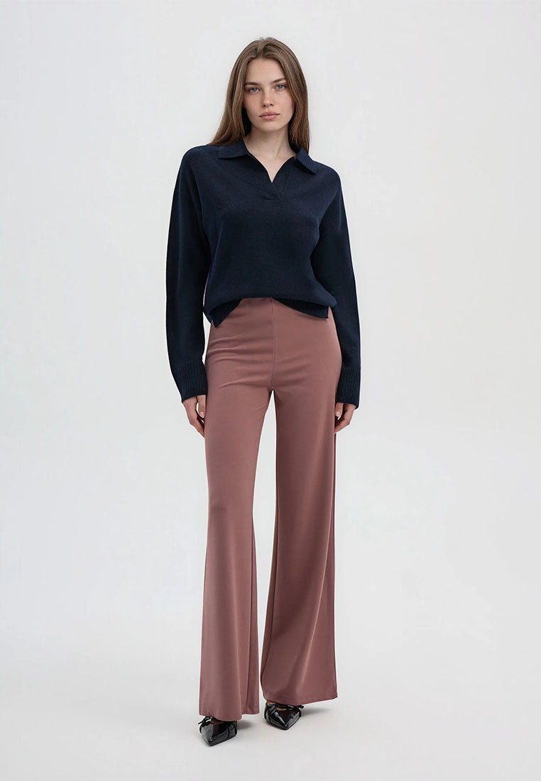Women's Polo Neck Sweater