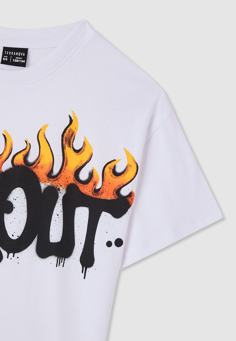 Kids Boys Short-sleeved T-shirt