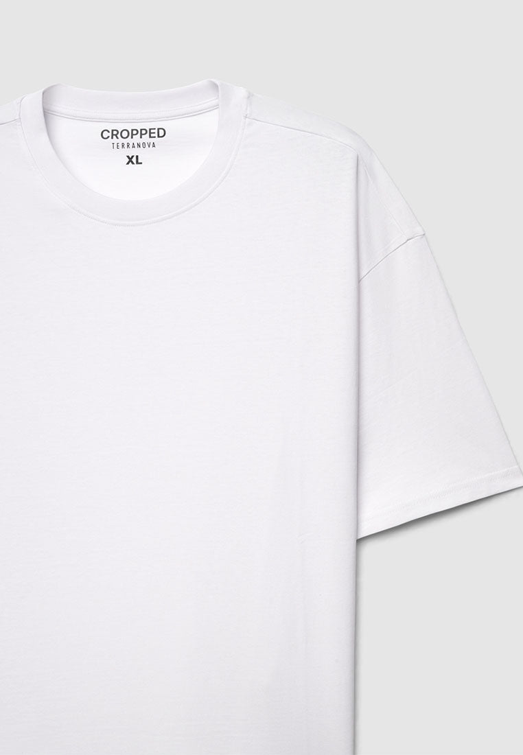 Men's Relaxed Elbow-Sleeve Minimalist Tee