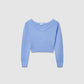 Women's V-neck Cropped Top