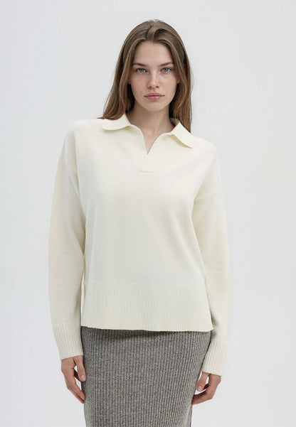 Women's Polo Neck Sweater
