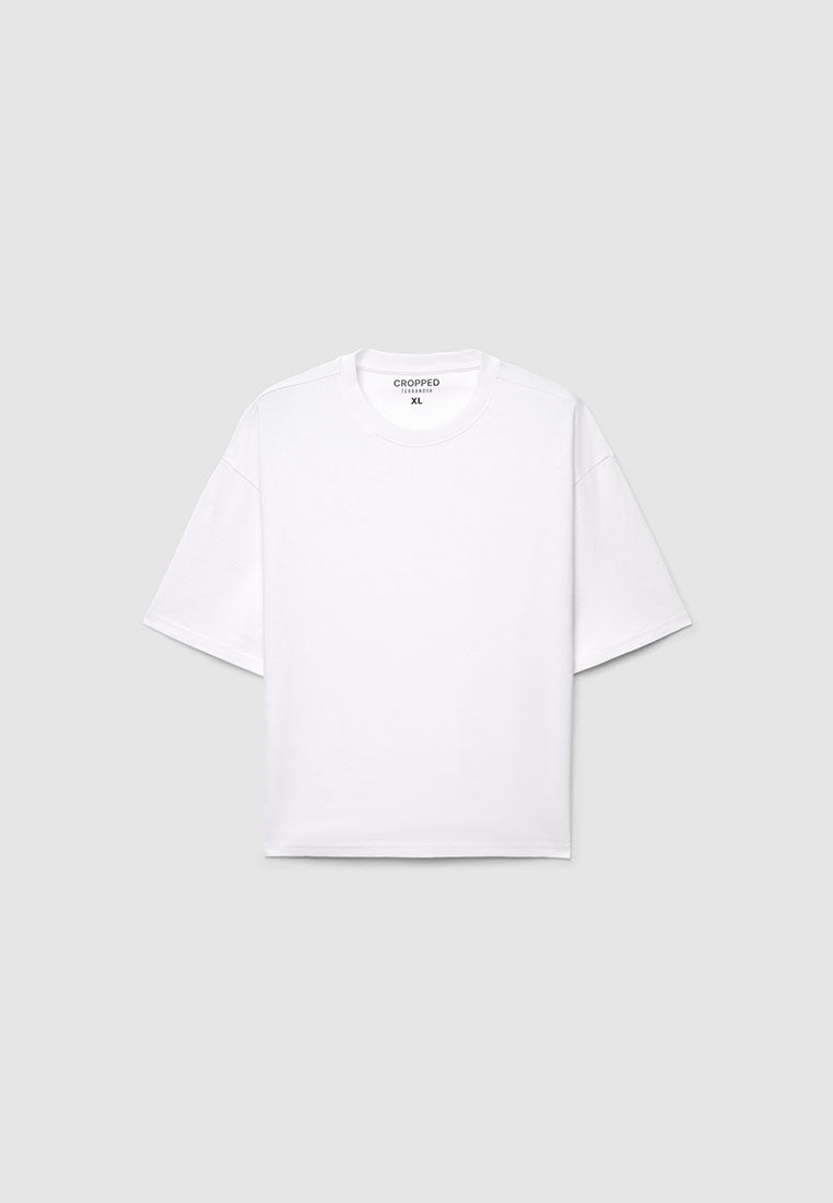 Men's Relaxed Elbow-Sleeve Minimalist Tee