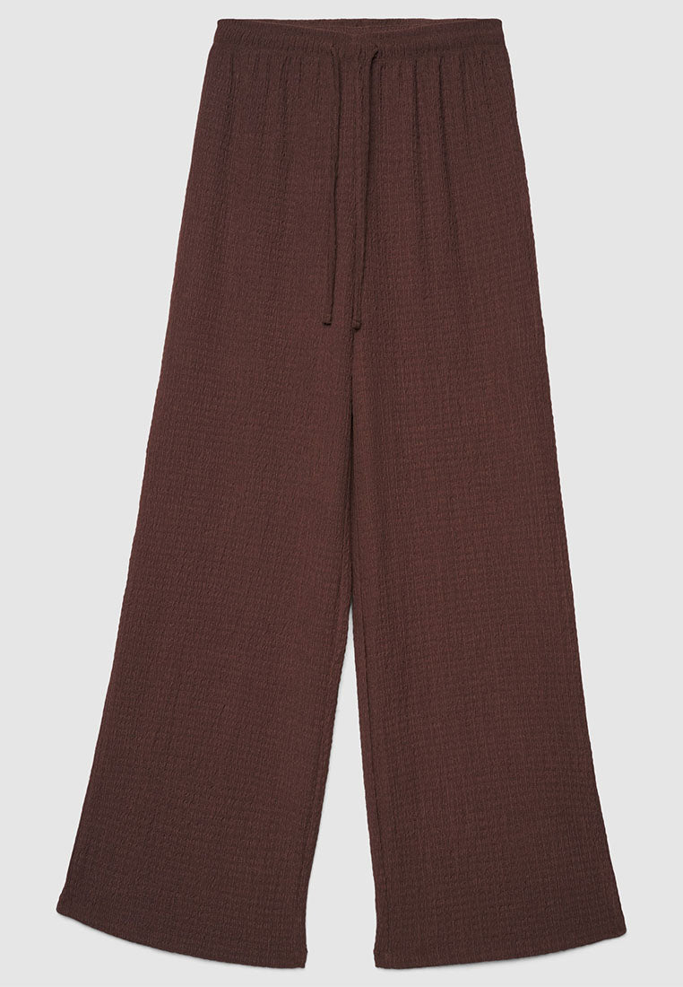 Women's Crinkle Maxi wide Leg Trousers