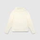 Women's Plain-colour cropped roll-neck jumper