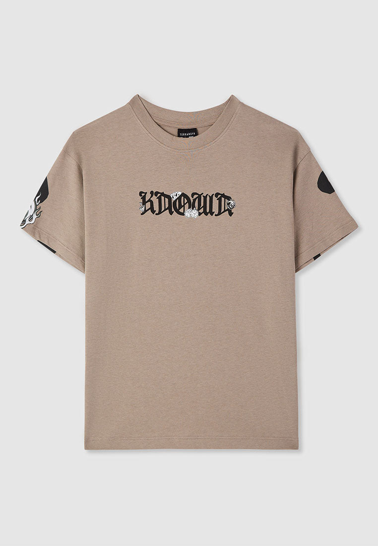 Gothic Lettering T-shirt for Boys