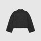 Women's Sweater with turtleneck and cable knit