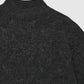 Women's Sweater with turtleneck and cable knit