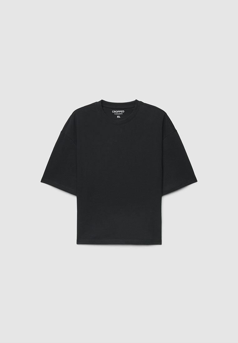 Men's Relaxed Elbow-Sleeve Minimalist Tee