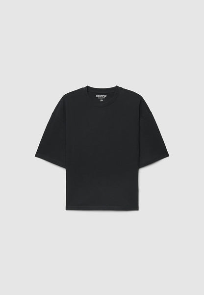 Men's Relaxed Elbow-Sleeve Minimalist Tee