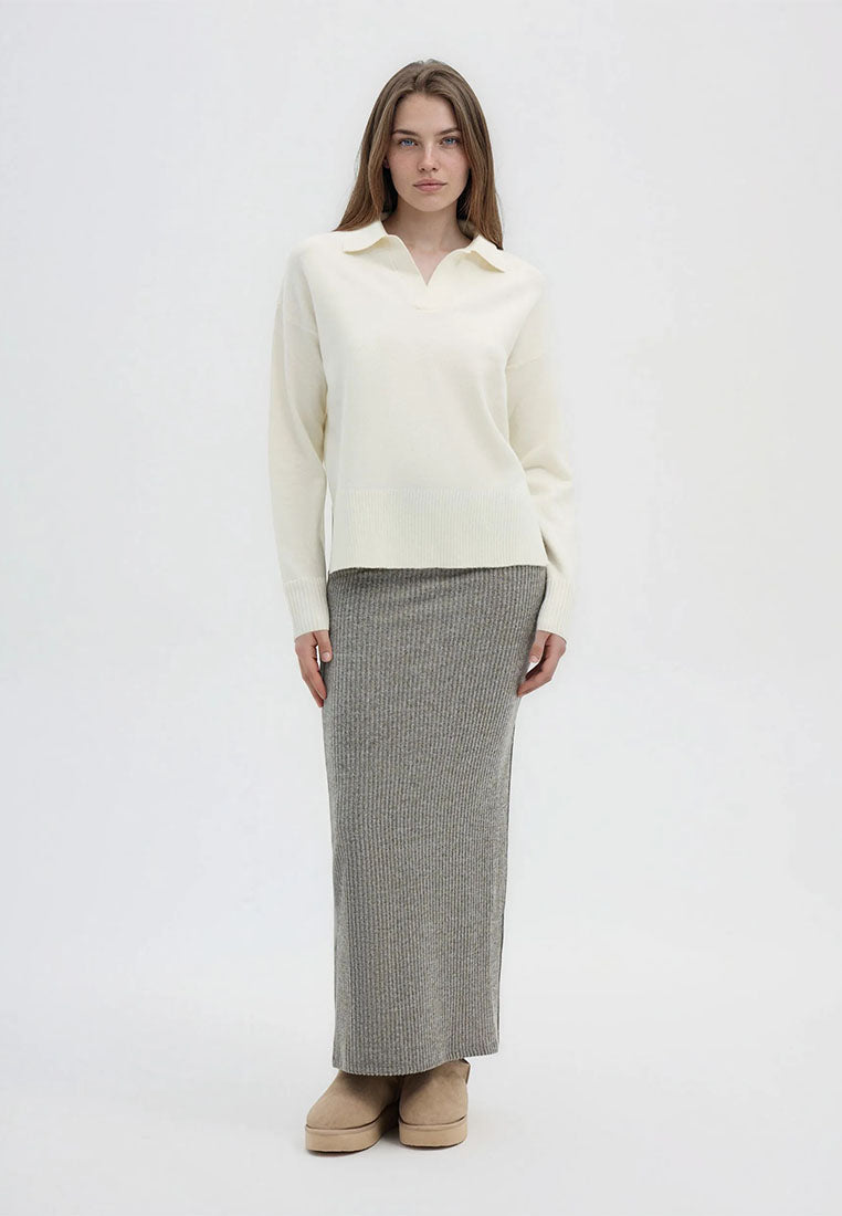 Women's Polo Neck Sweater