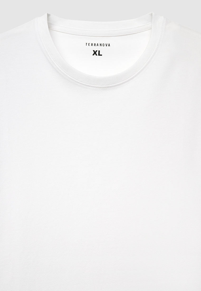 Men's Minimalist Crew Neck Long Sleeve Shirt
