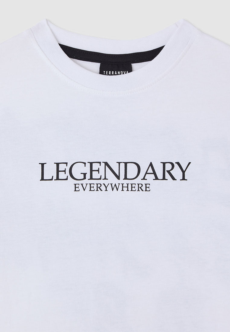 Kids Boys Short-sleeved T-shirt