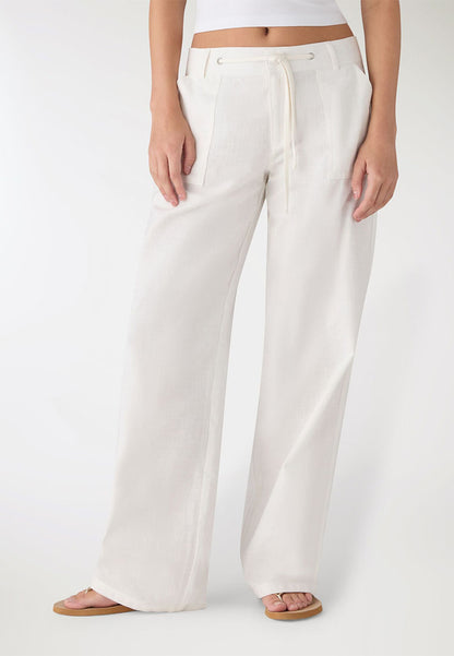 Women's Linen Blend WideLeg Trousers