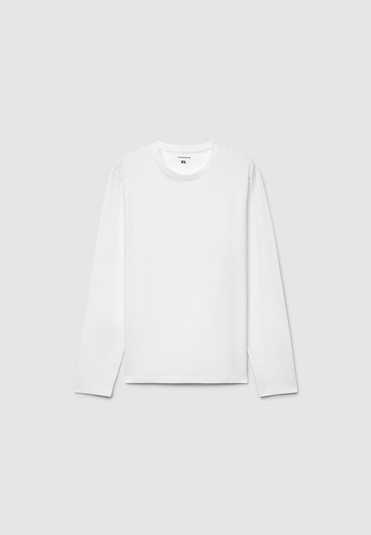 Men's Minimalist Crew Neck Long Sleeve Shirt