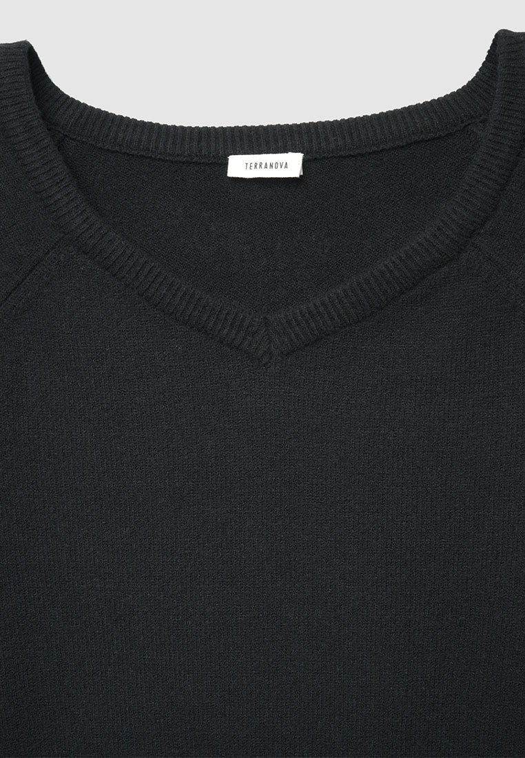Women's V-neck Cropped Top