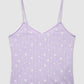Women's Floral Crop Pajama Set