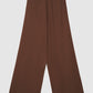 Women's Wide Leg Trouser with Beaded Woven Belt