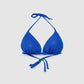 Women's Shimmering Triangle Bikini Top