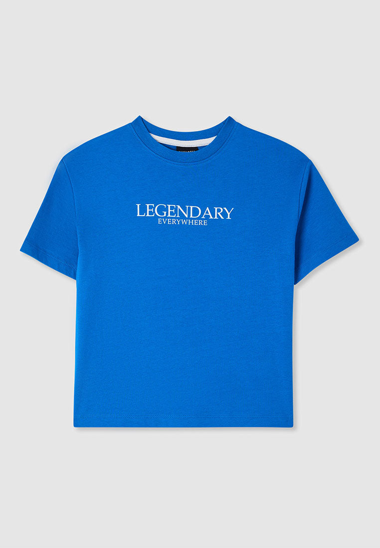 Kids Boys Short-sleeved T-shirt