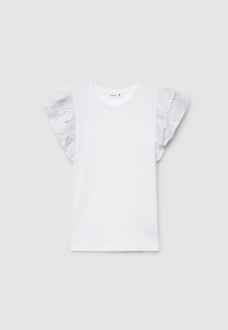 Women's Ruffle-trimmed Sleeves