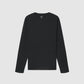 Men's Minimalist Crew Neck Long Sleeve Shirt