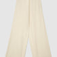 Women's Wide Leg Trouser with Beaded Woven Belt