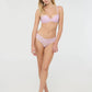 Women's Rhinestone Heart Detail Bra