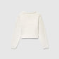 Cropped top with bear patch for Girls